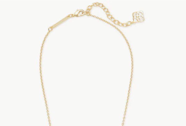 Kendra Scott Elisa Dichroic Glass Pendant in Gold & Silver