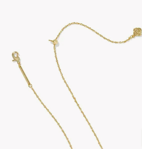 Kendra Scott Softball Pendant in Gold/Silver