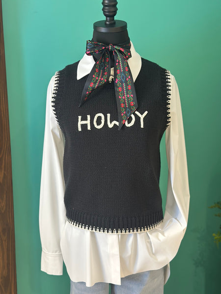 Howdy Sweater Vest