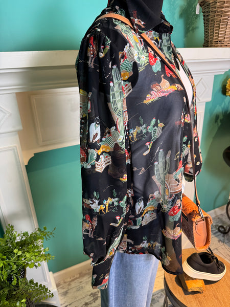 Wagon Chiffon Top