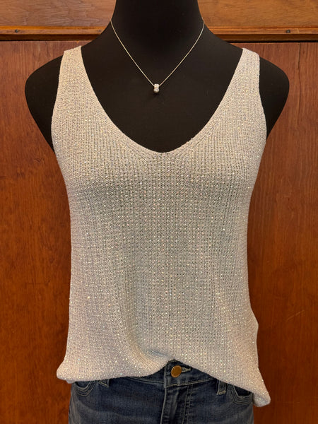 Joseph Ribkoff Sparkle Knit Tank
