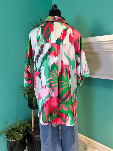Arizona Oversized Buttondown Tunic