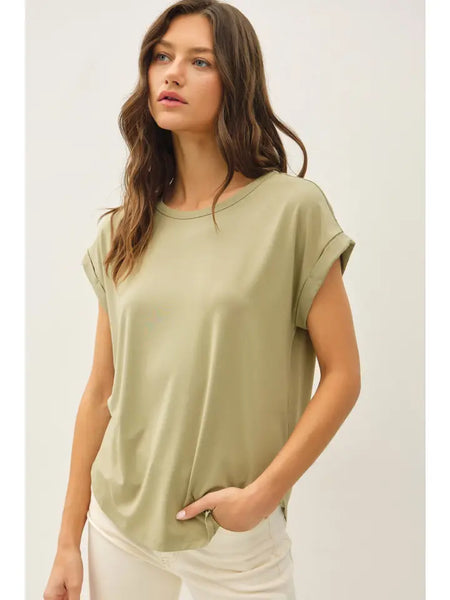 Be Cool Classic Cap Sleeve Tee