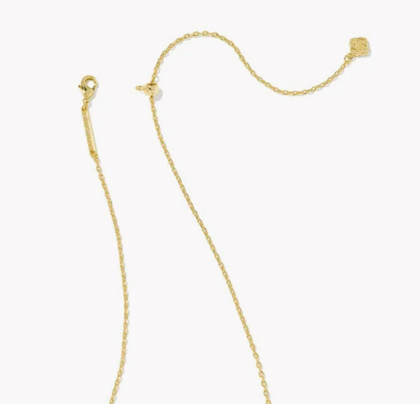 Kendra Scott Pearl Cross Necklace in Gold and Silver