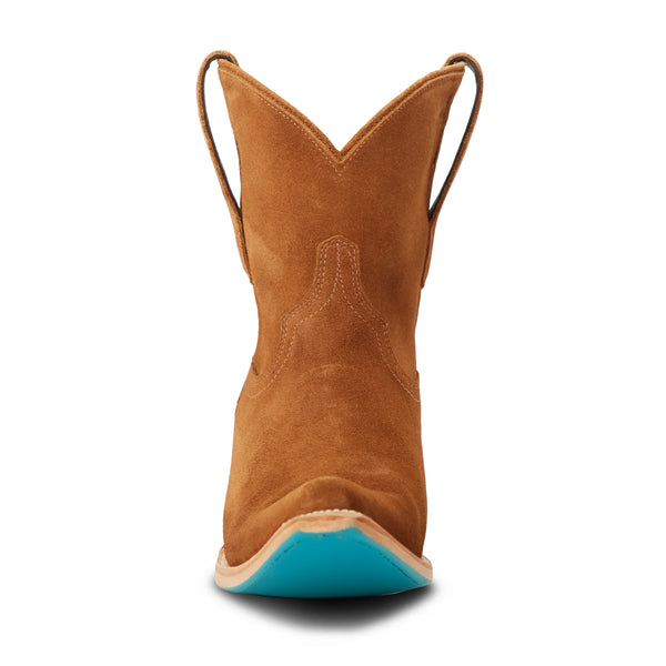 Lane Boots Emma Jane Bootie Toffee Suede