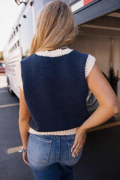 Urban Daizy Horseshoe Crochet Sweater