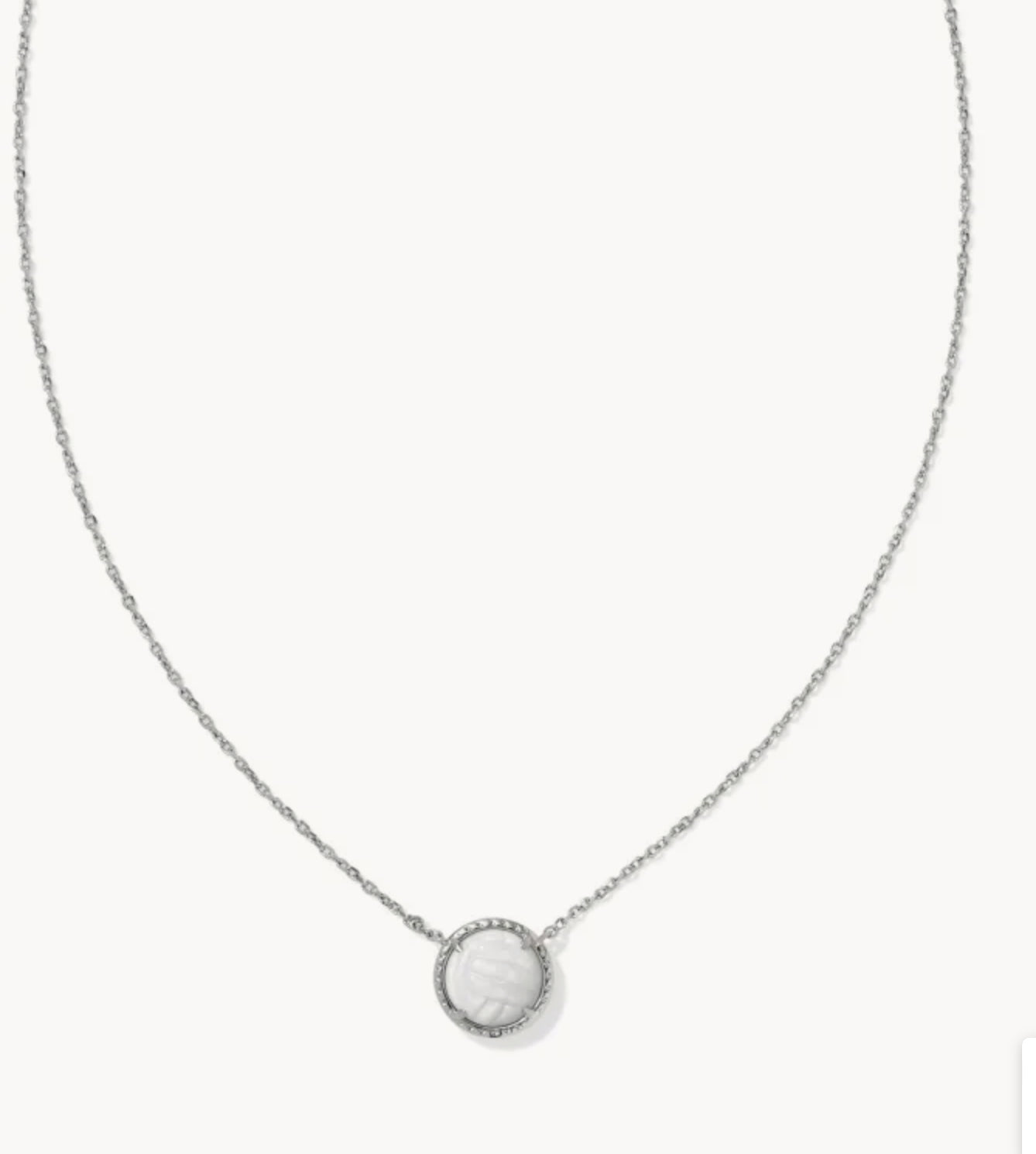 Kendra Scott Volleyball Pendant in Gold & Silver