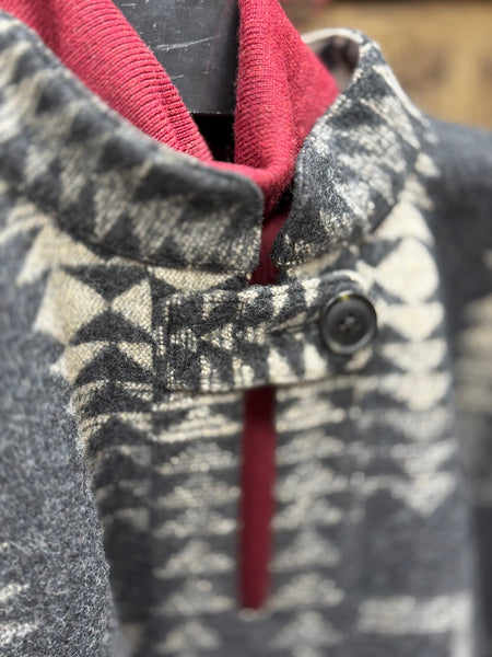 Pendleton Harding Jacquard Cape Poncho