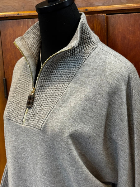 Joseph Ribkoff 1/4 Zip Knit Sweater