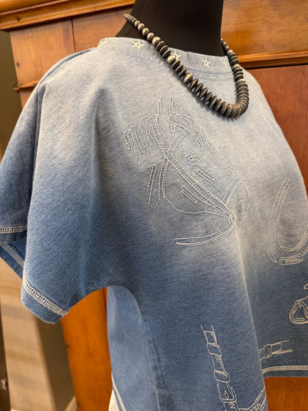 Double D Ranch Cowboy Gist Top