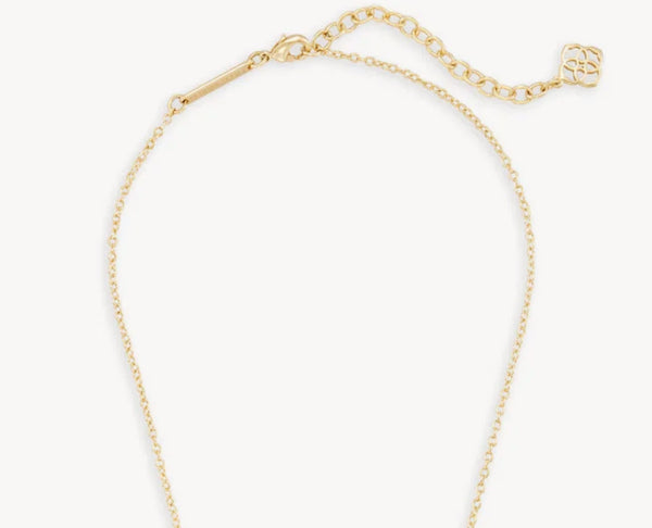 Kendra Scott Gold Elisa Pendant in Abalone Shell