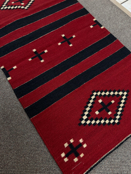 Escalante 2.5’ x 5’ Julia Ruiz Delores Red Rug