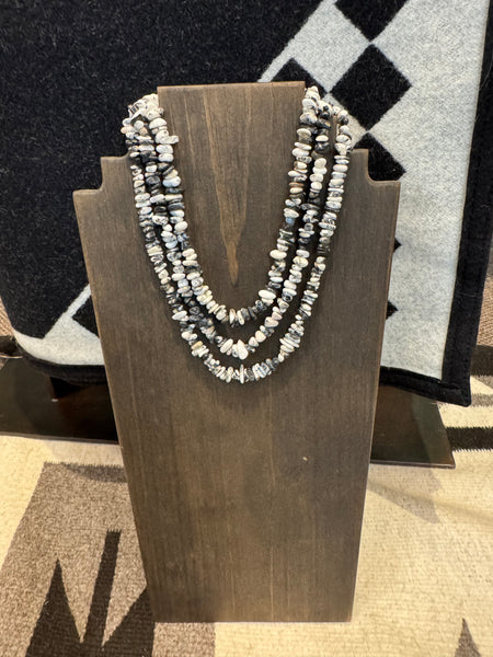 FAT White Buffalo Stone Necklace