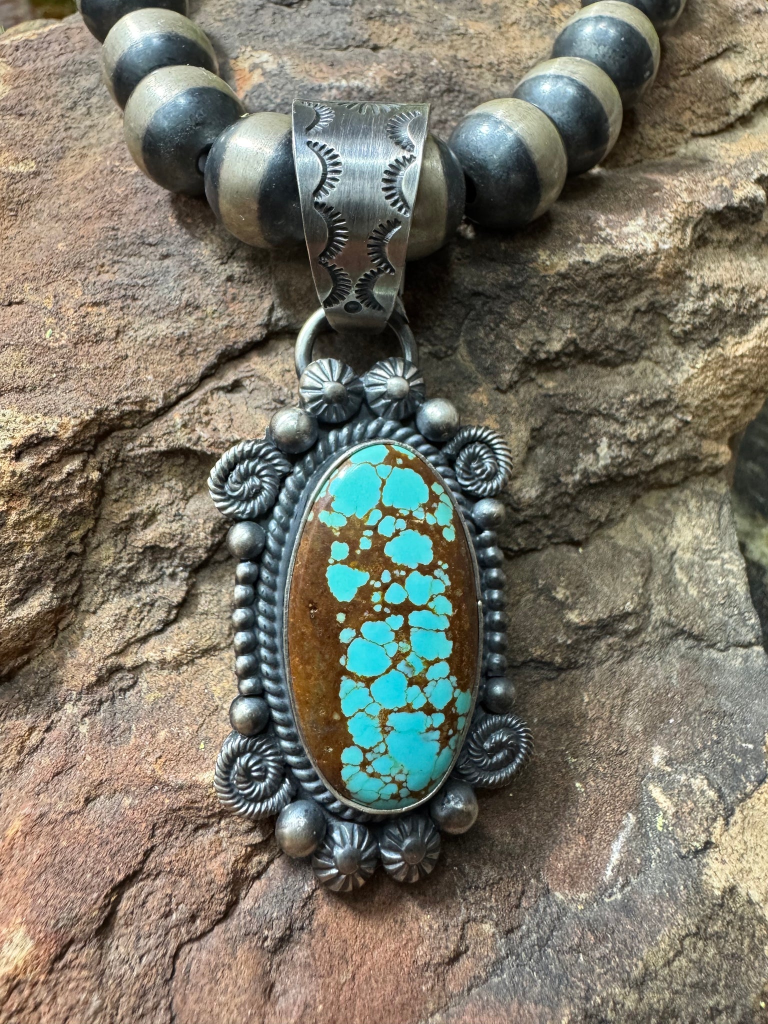 #8 Turquoise Pendant