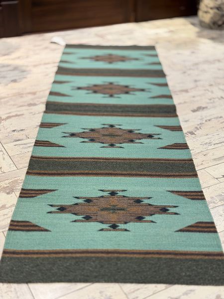 Escalante 2’ x 6.5’ Diego Ruiz Aqua Marina Rug