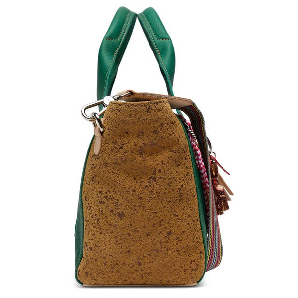 Consuela City Satchel in Teal