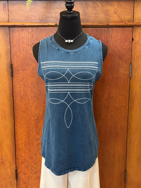 Boot Stitch Tank Top