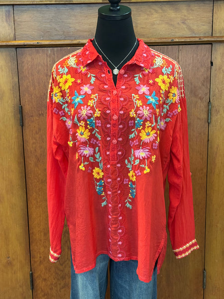 Johnny Was Slim Audrey Tunic