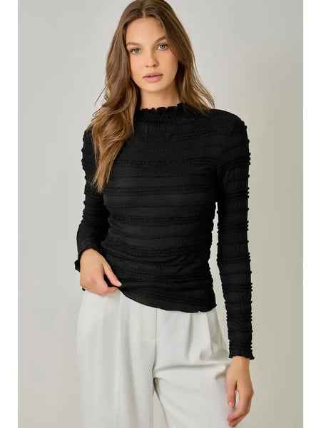 Lettuce Edge Knit Top
