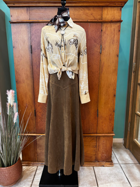 Cheyenne Western Snap Front Top