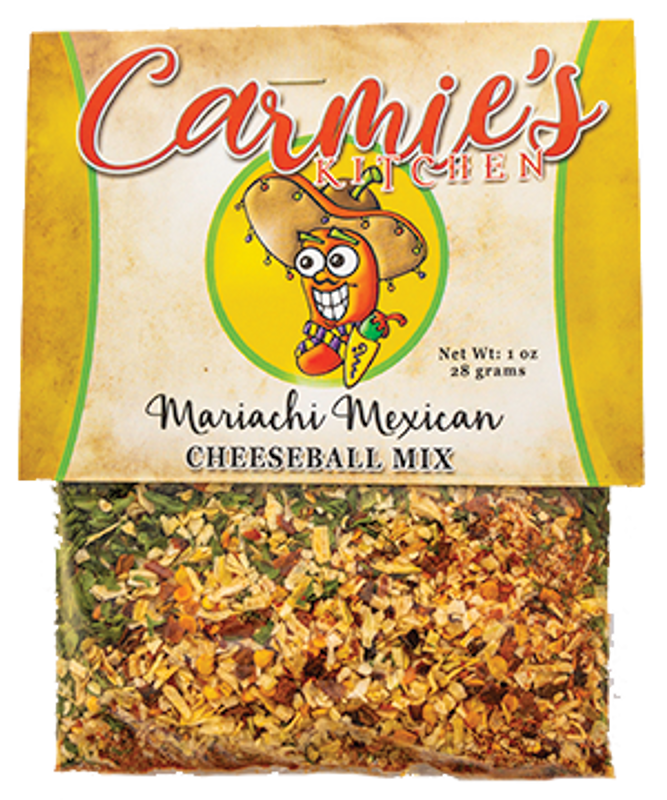 Carmie’s Mariachi Mexican Cheeseball Mix