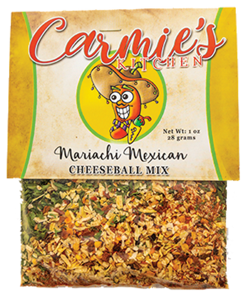 Carmie’s Mariachi Mexican Cheeseball Mix