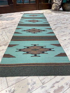 Escalante 2’ x 6.5’ Diego Ruiz Aqua Marina Rug