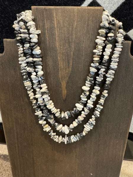 FAT White Buffalo Stone Necklace