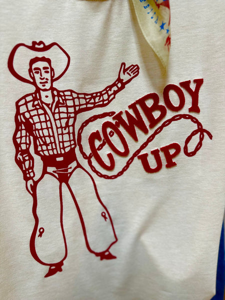 Howdy Hanny Cowboy Up Short Sleeve Tee