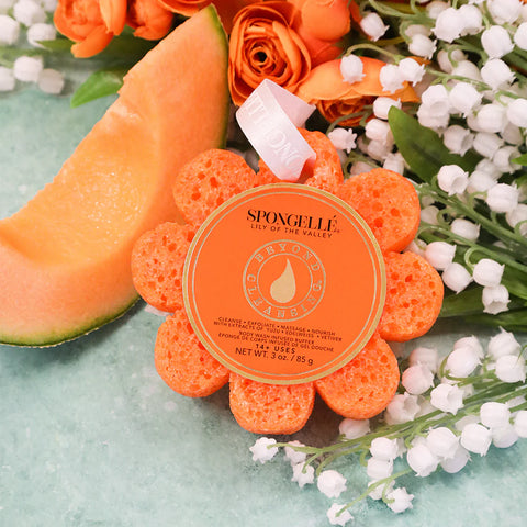 Spongelle Wild Flower Soap Sponge in Lily Of The Valley