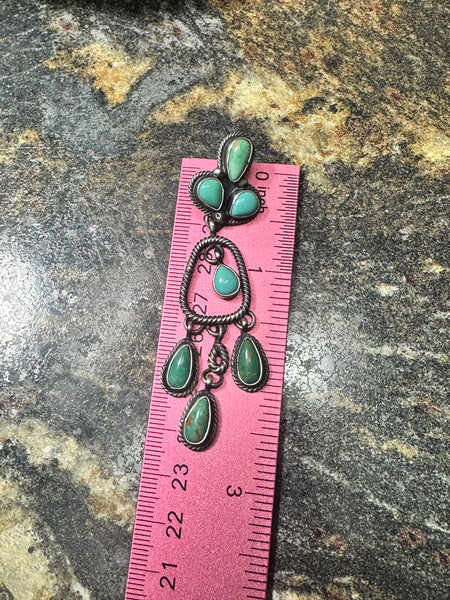 SWS The Twist Turquoise Post Earring