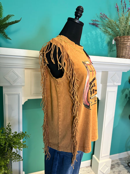 Double D Ranch Stirrup Social Club Top