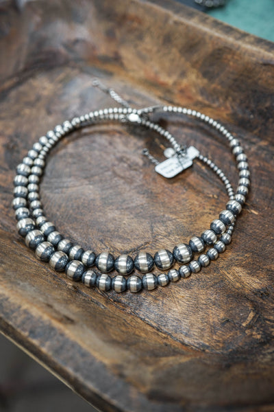 The Graduated Navajo Pearl Choker with Clasp