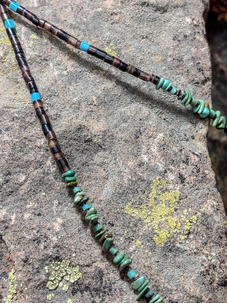 Mini Chip Turquoise Necklace