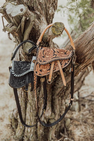 Double J Saddle Handbag