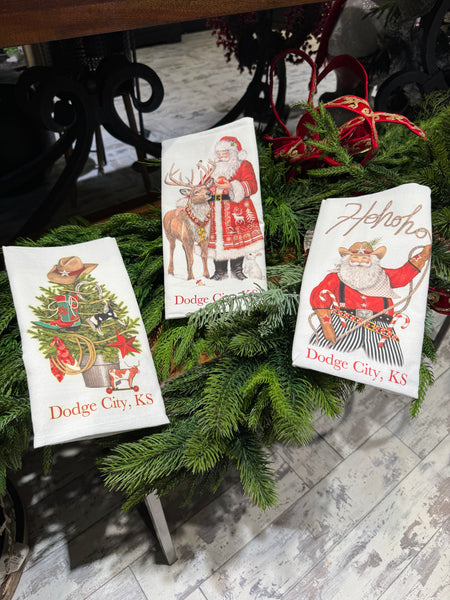 MLT Santa Lasso Bagged Towel- Custom