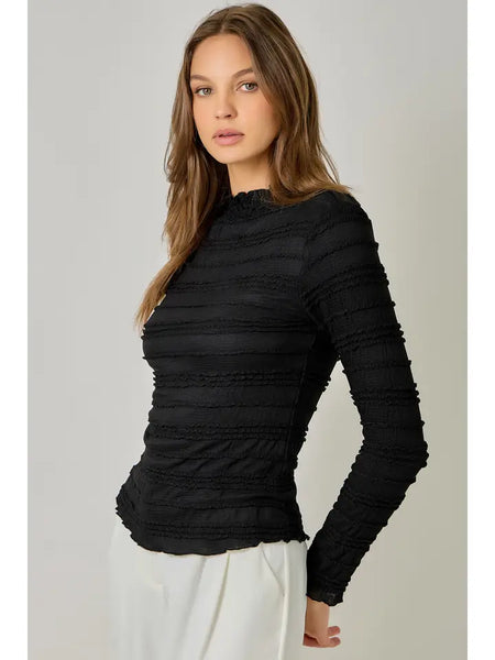 Lettuce Edge Knit Top