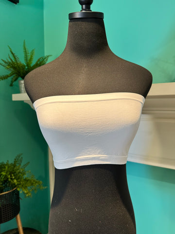 Knit Bandeau Layering Top