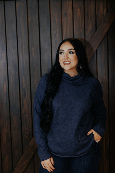 FDJ Cowl Neck Sweater