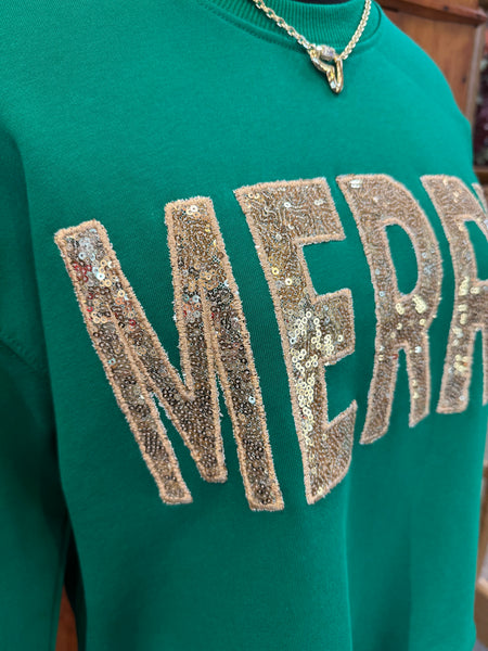 Wishlist Merry Sequin Sweater