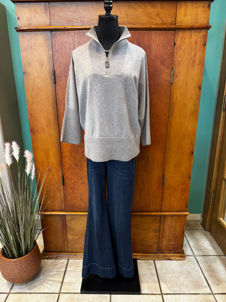 Joseph Ribkoff 1/4 Zip Knit Sweater