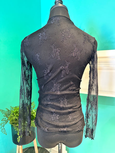 The Lace Sheer Top