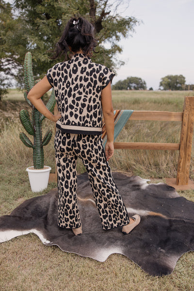 Entro The Leopard Knit Pant