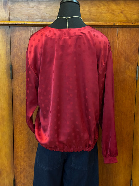 Polka Dot Long Sleeve Top