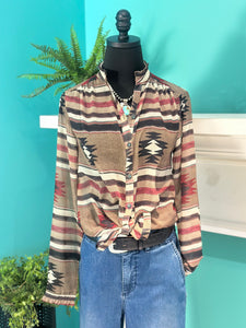Tasha Polizzi Drew Blouse