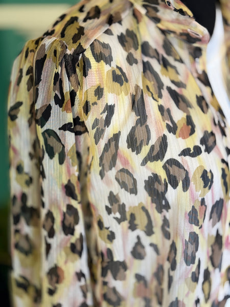 Esqualo Leopard Dream Blouse