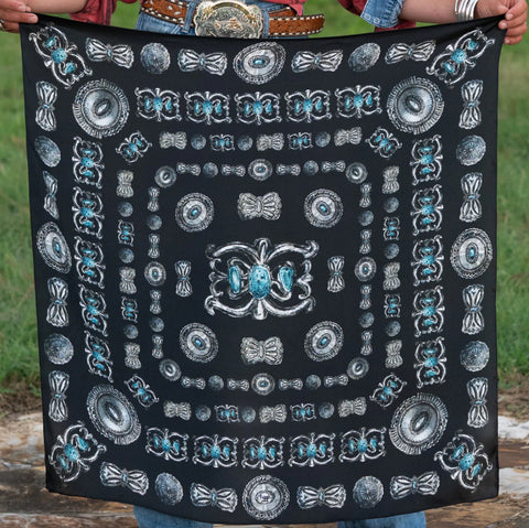 Fringe Scarves- Turqs and Conchos