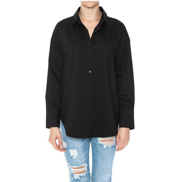 Long Sleeve Button Down Top