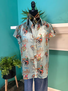 Howdy Flutter Sleeve Top
