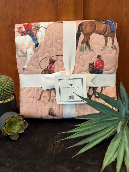 Roselynn Rose Baby Blanket